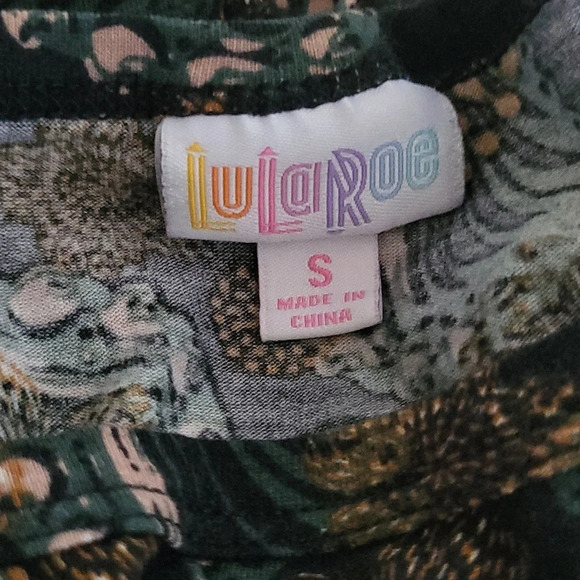 LulaRoe Julia Paisley Floral Knee Length Sheath Pencil Dress - Picture 4 of 5